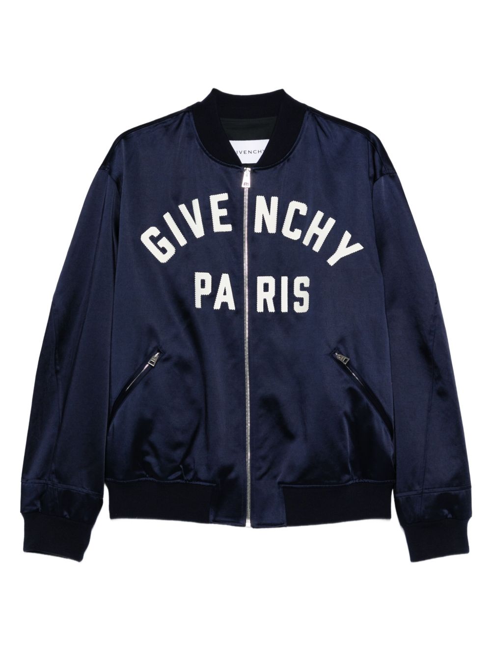 logo bomber jacket