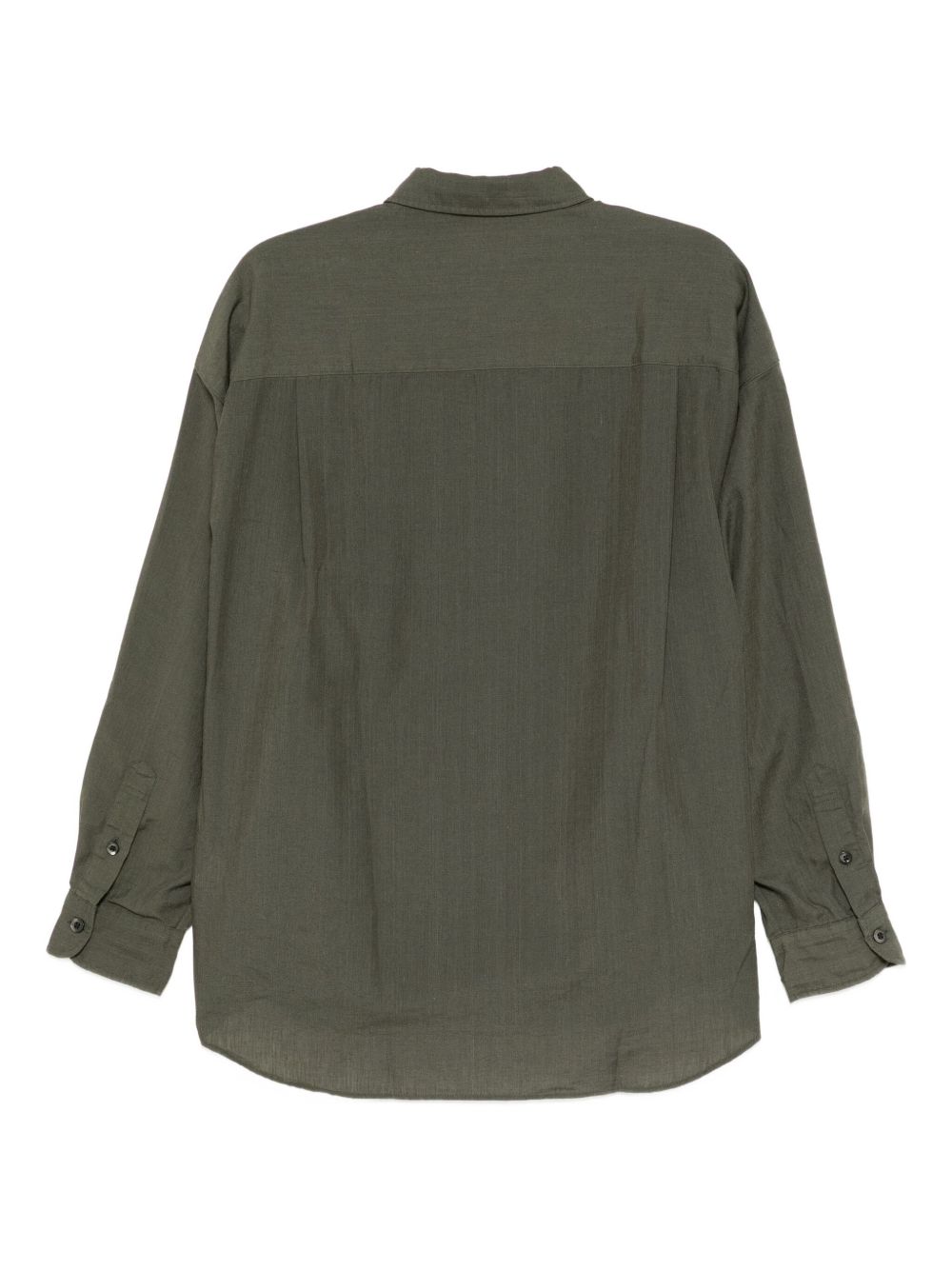 logo-print shirt