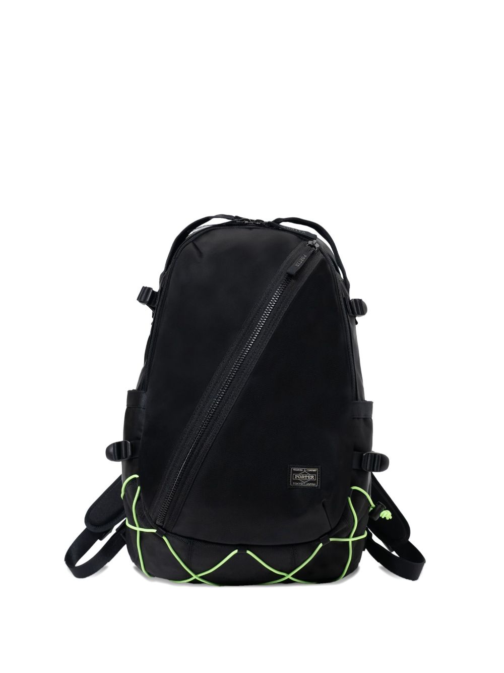 Things diagonal-zip cross-strap backpack