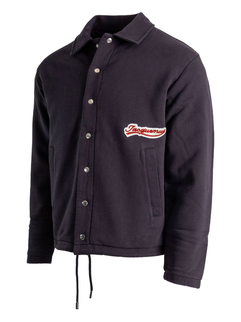Gio logo-patch overshirt