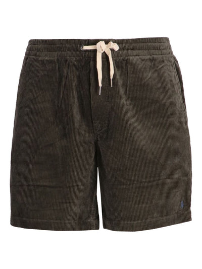 Drawstring Corduroy Shorts