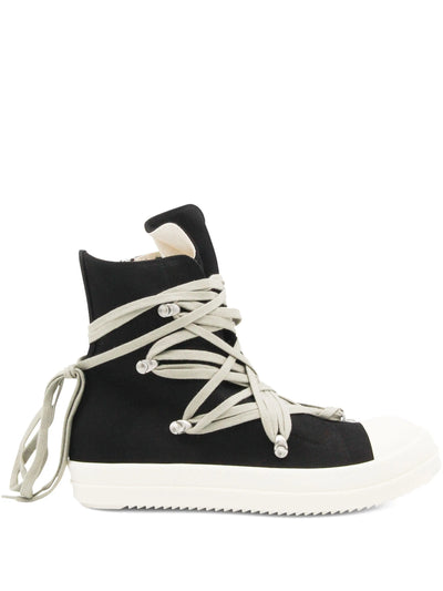 Lace-Up Hi-Top Sneakers