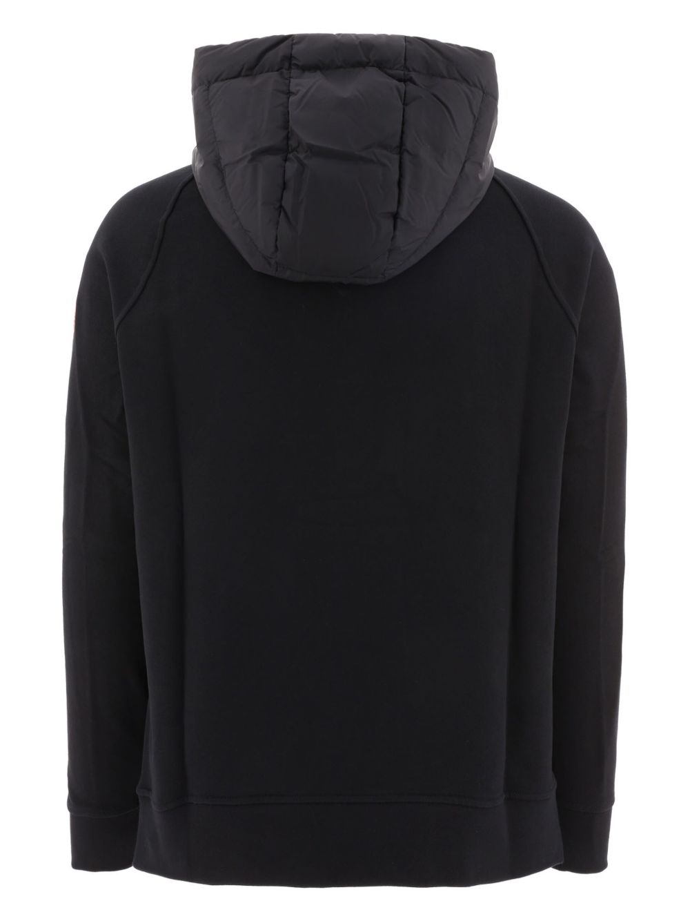 quilted hooded jacket