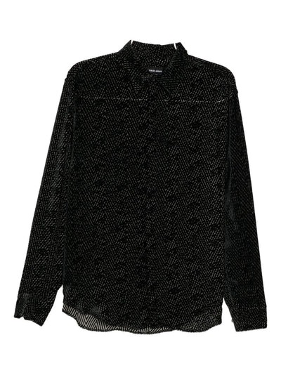 Geometric-Print Shirt