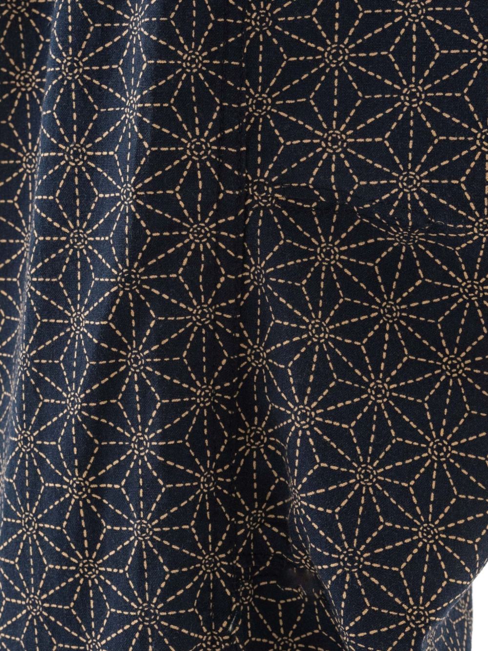 geometric-pattern track pants