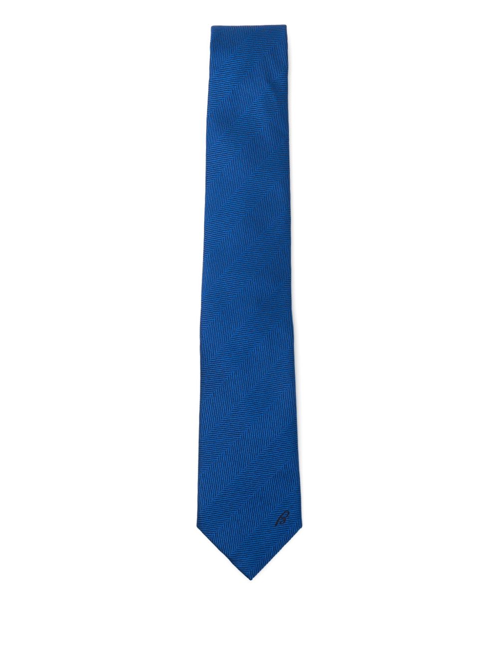 striped silk tie