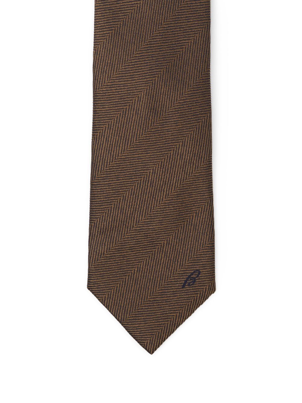striped silk tie