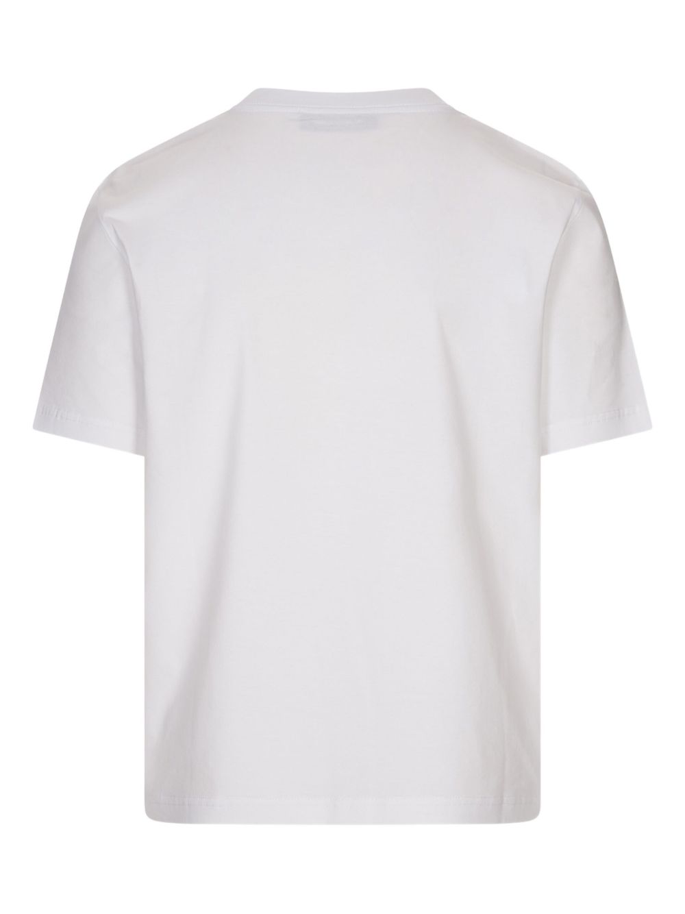 logo-embroidered cotton T-shirt