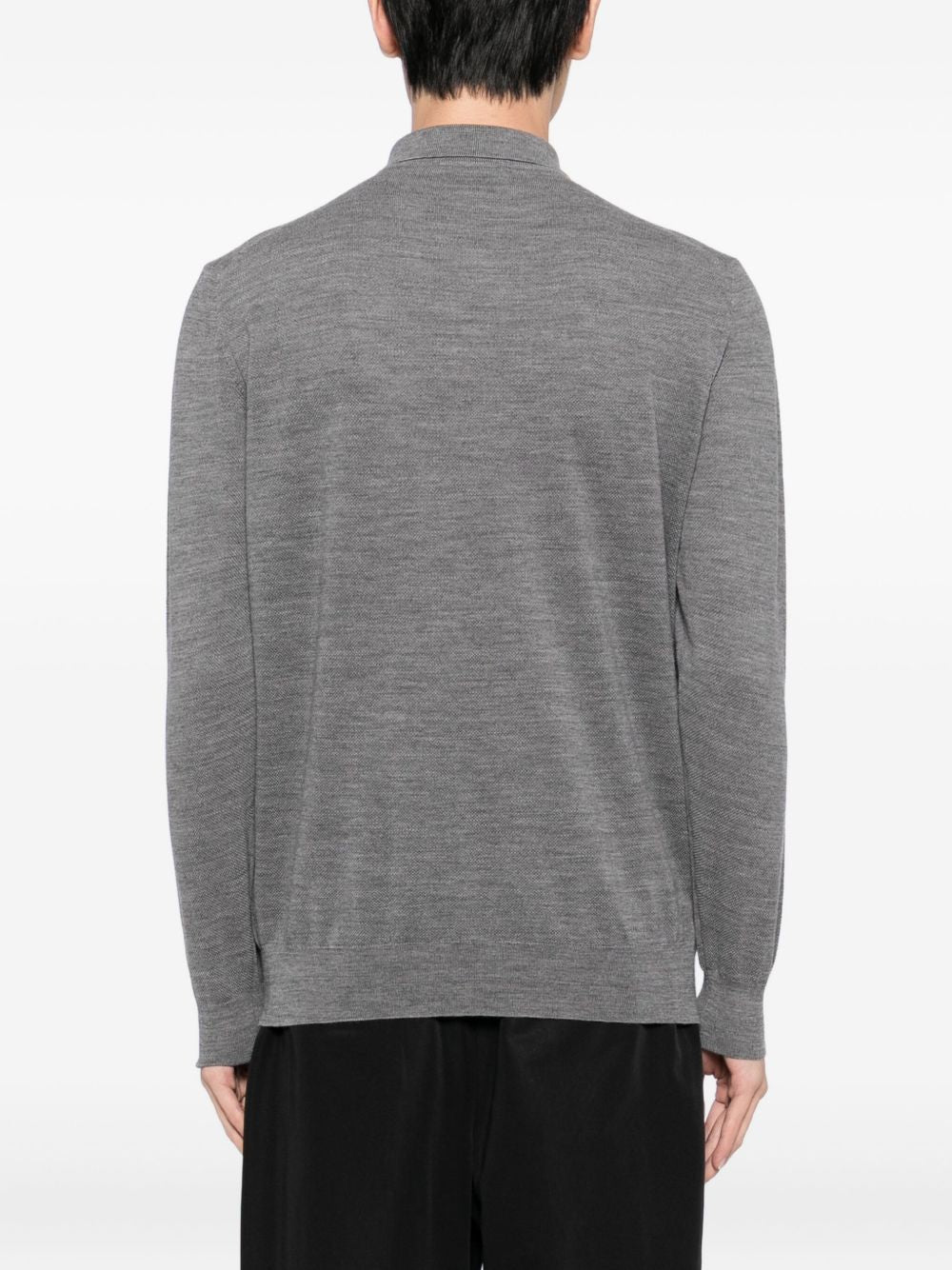 wool polo shirt