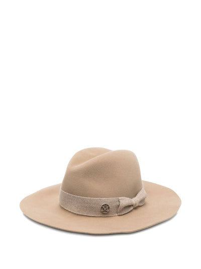Bow-Detailed Felt Hat