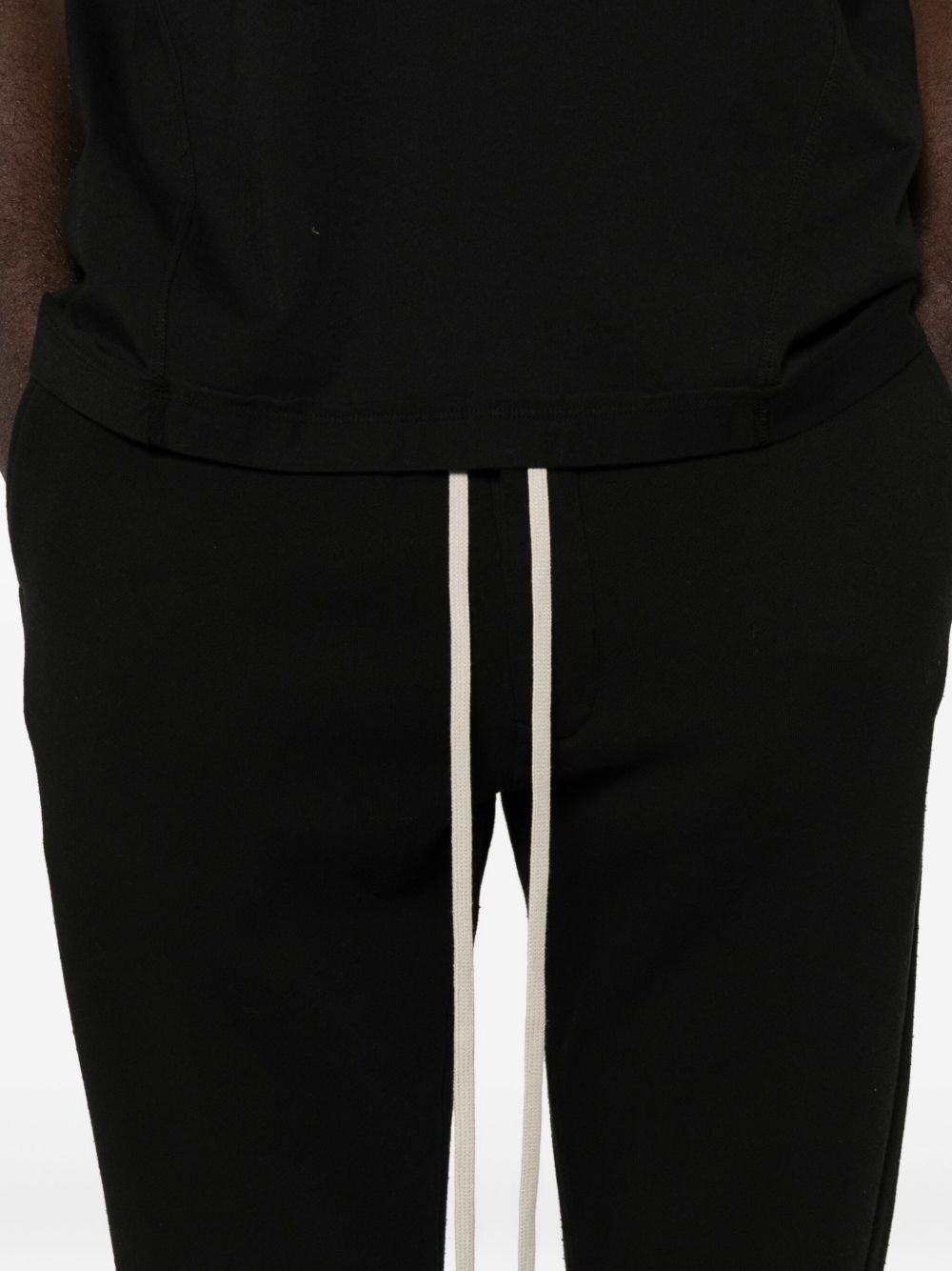 drawstring cotton trousers
