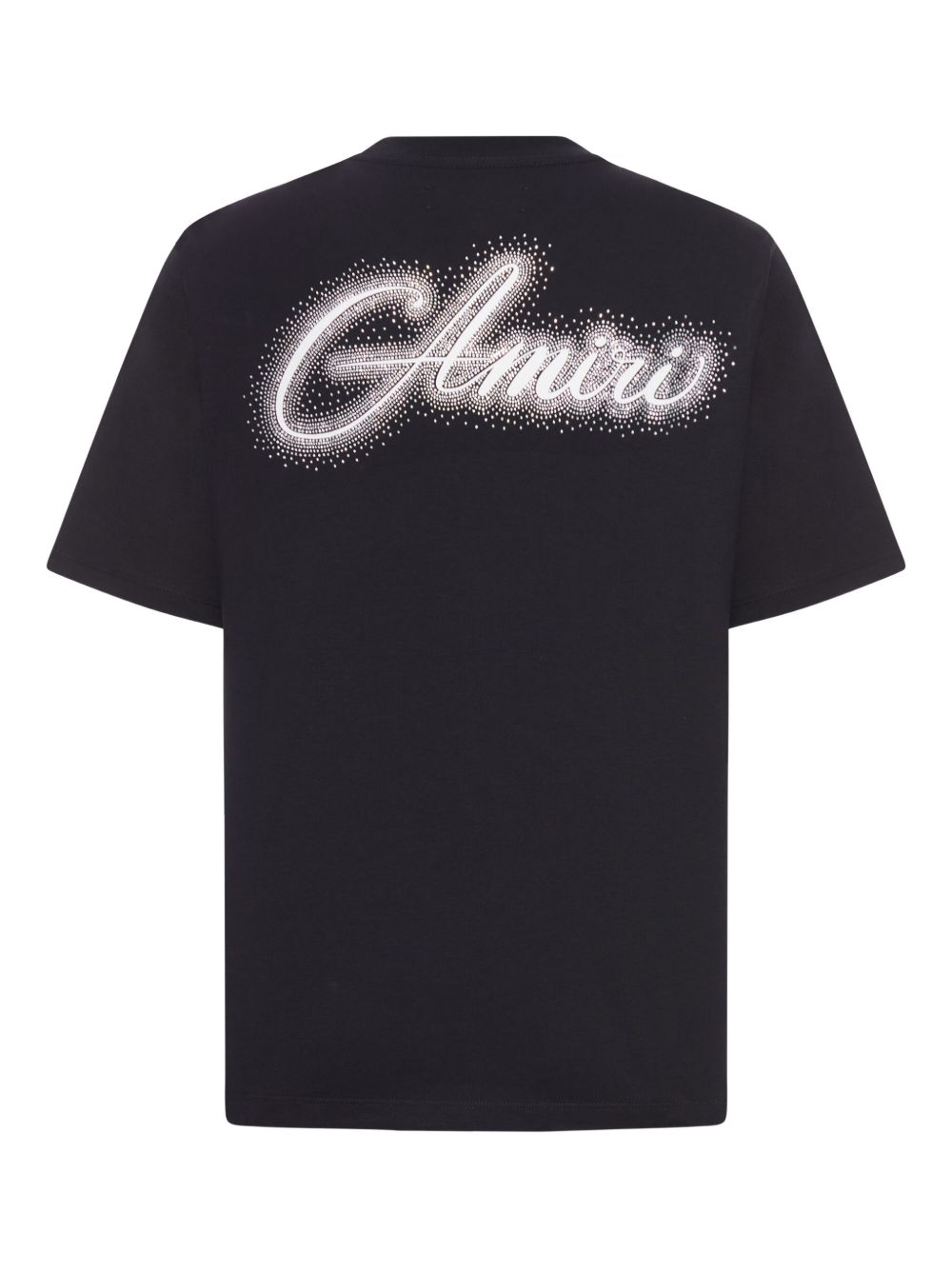 crystal-embellishment cotton T-shirt
