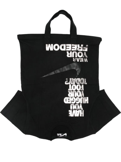 X Nike Slogan-Print Tote Bag