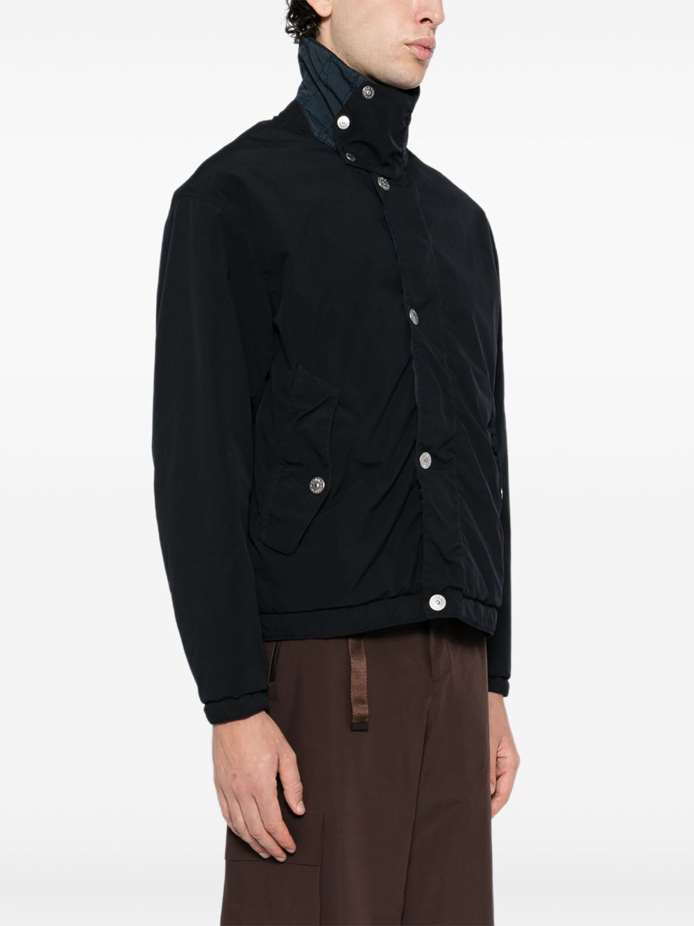 logo-patch jacket