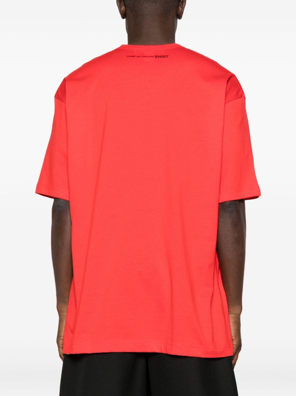 round-neck short-sleeves T-shirt