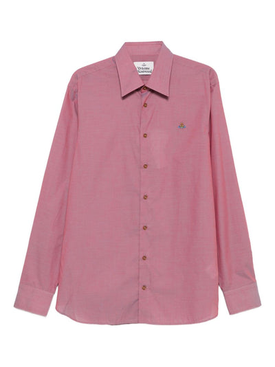 Orb-Embellished Long-Sleeved Shirt