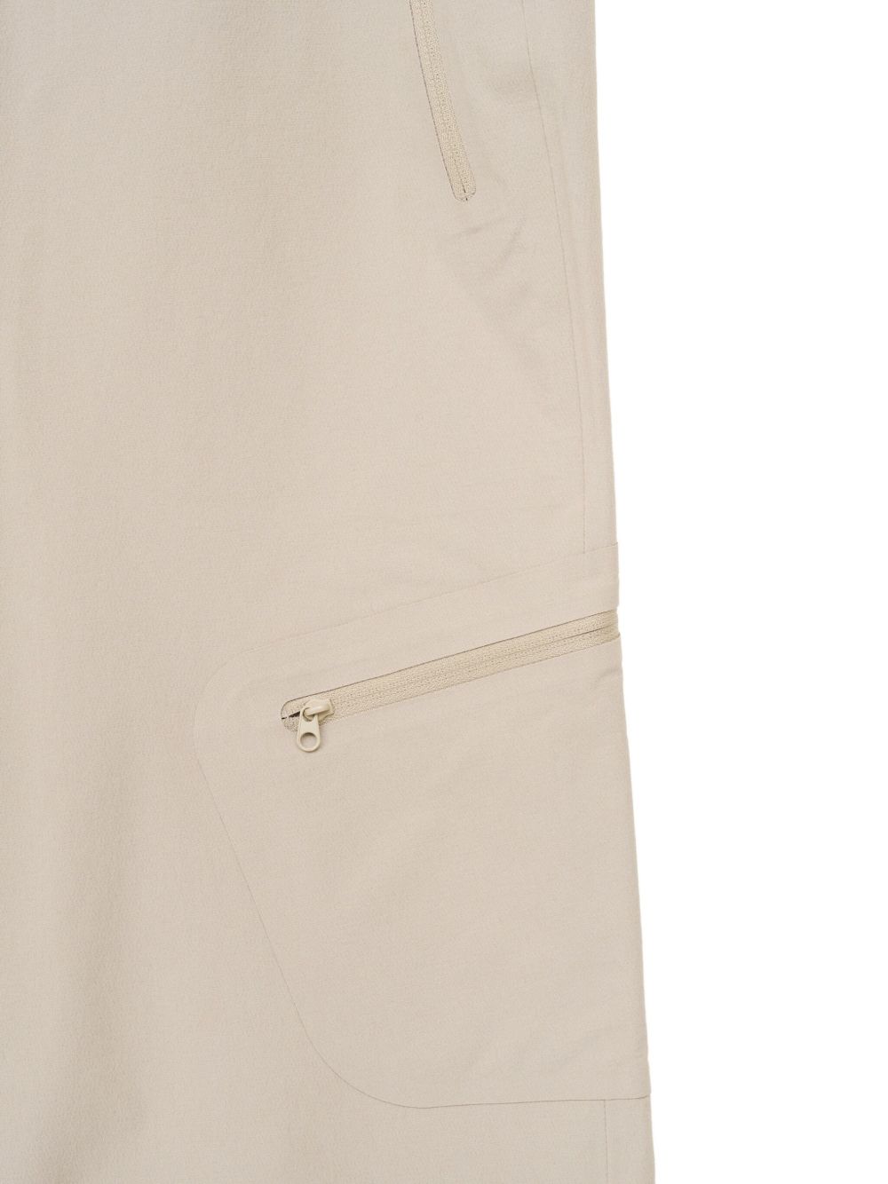 zip-pocket cargo trousers