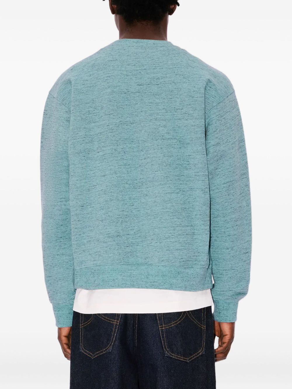 Paris Chainstitch-embroidered logo sweatshirt