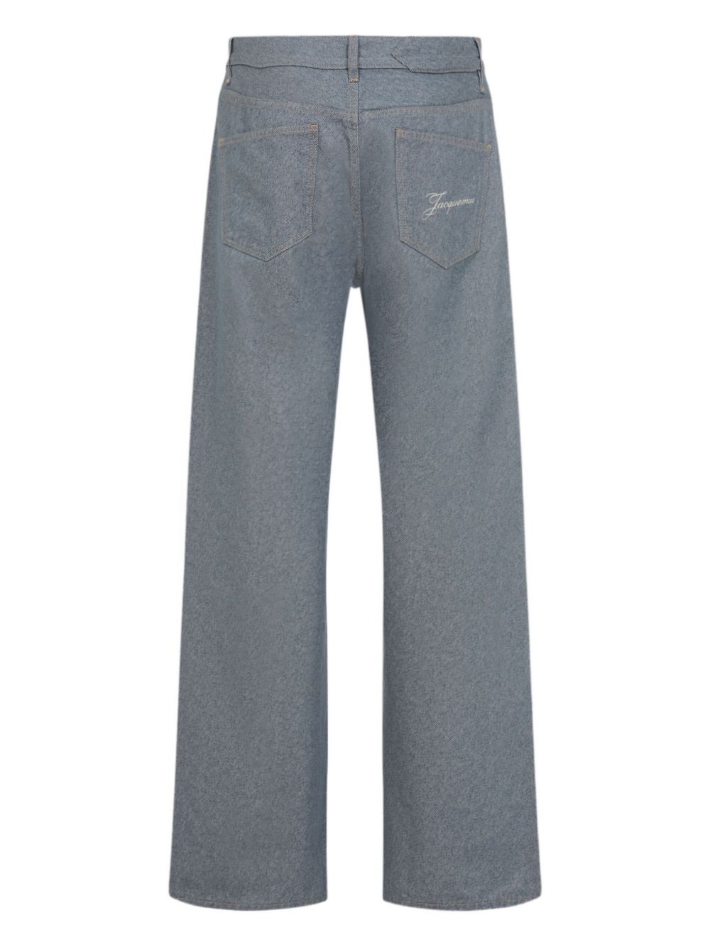 Nîmes embroidered-pocket jeans