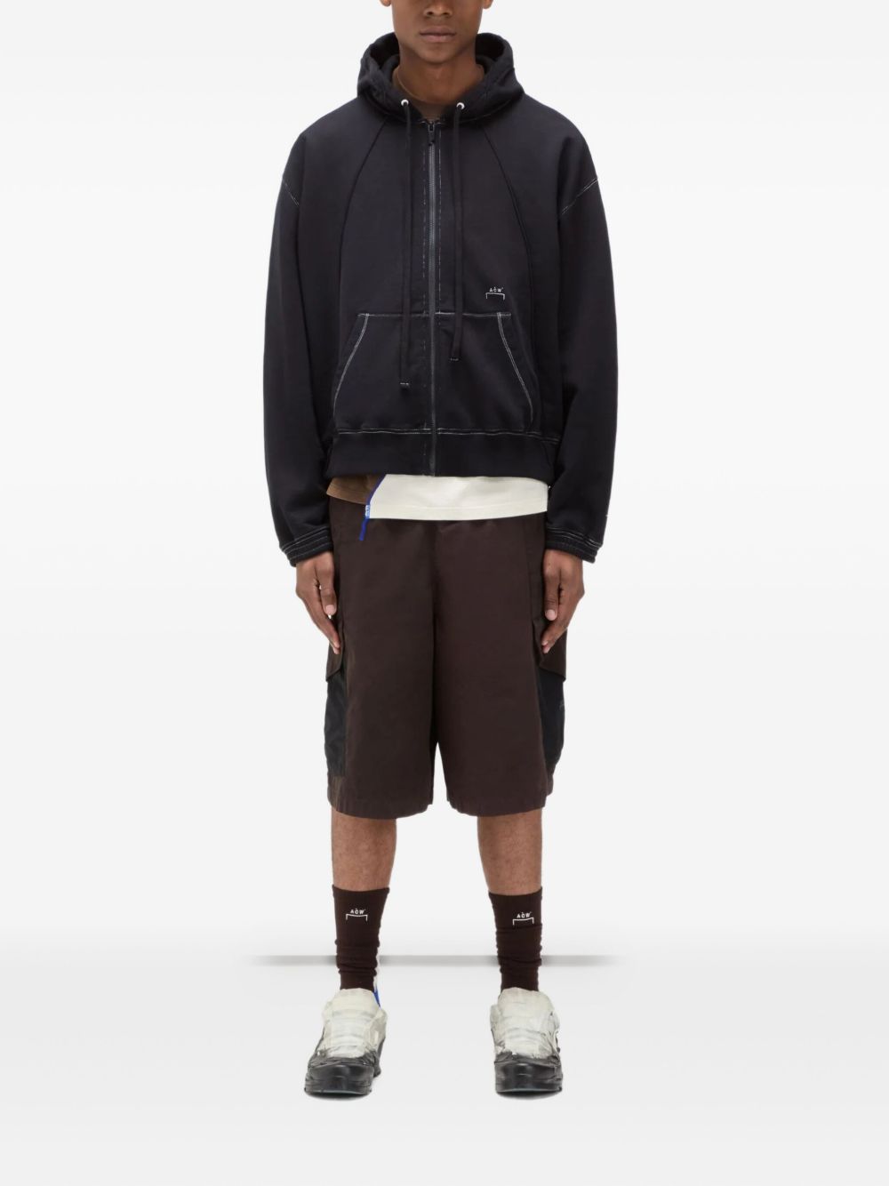 zip-up hoodie