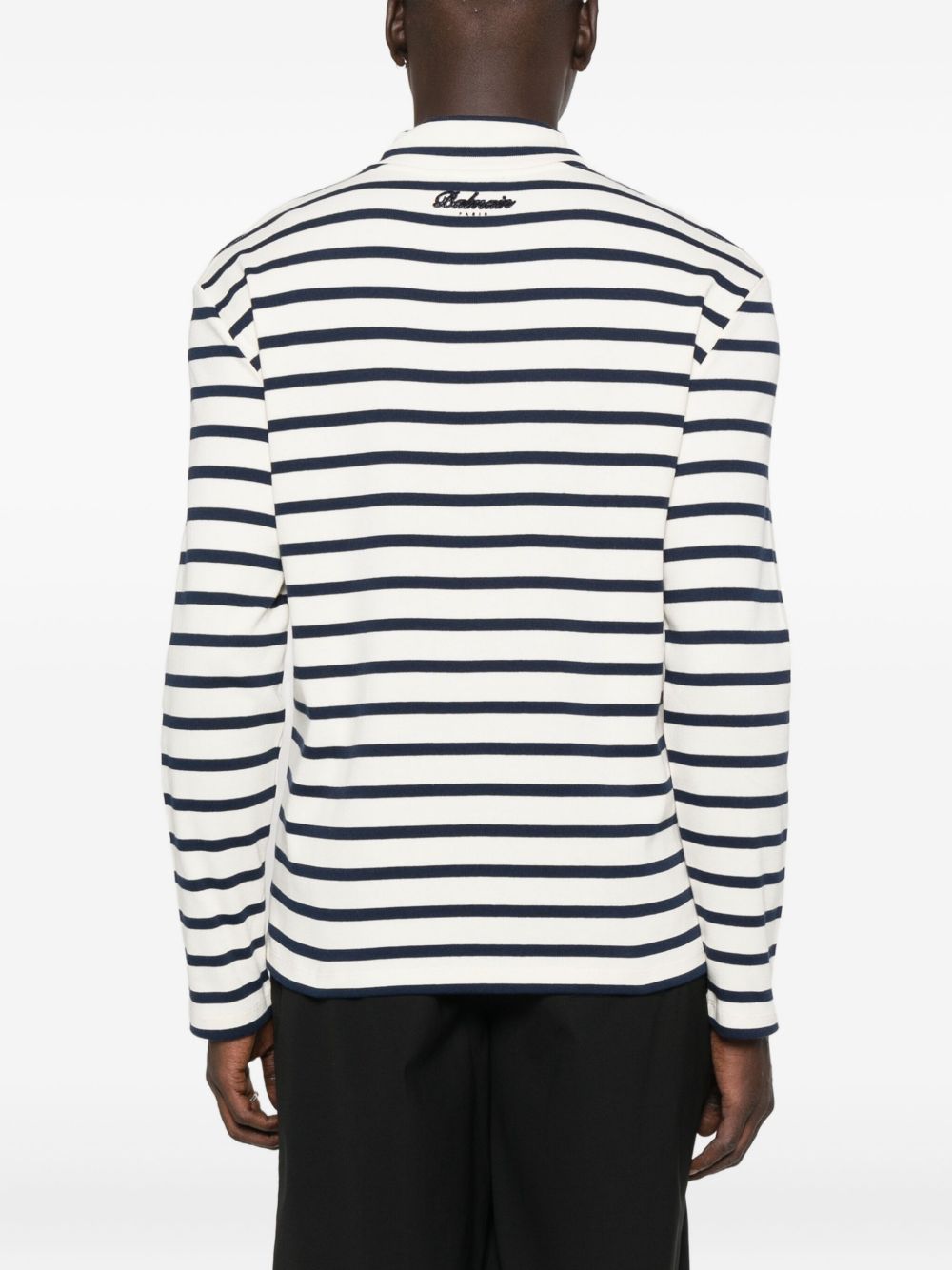striped long-sleeve T-shirt
