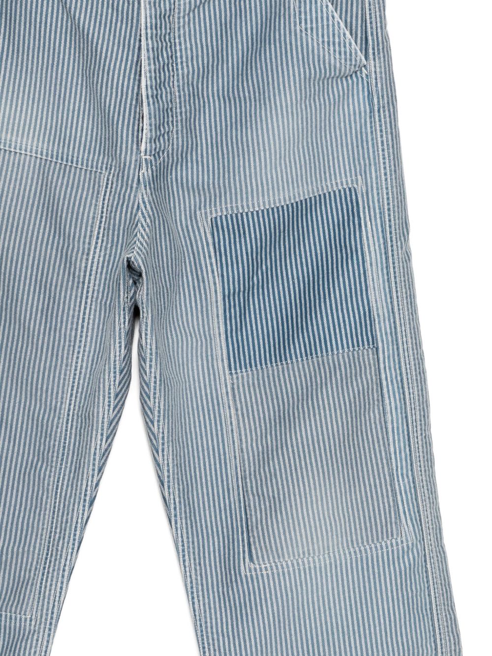 Pastoral striped trousers