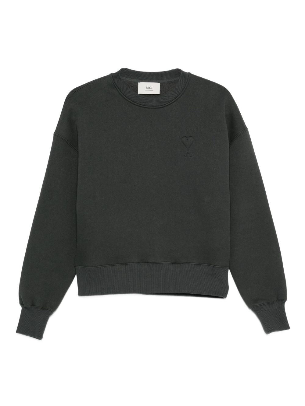 logo-embossed sweatshirt