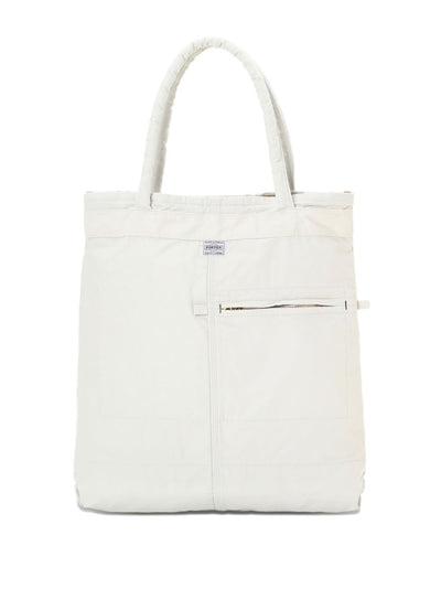 Pocket-Detail Tote Bag