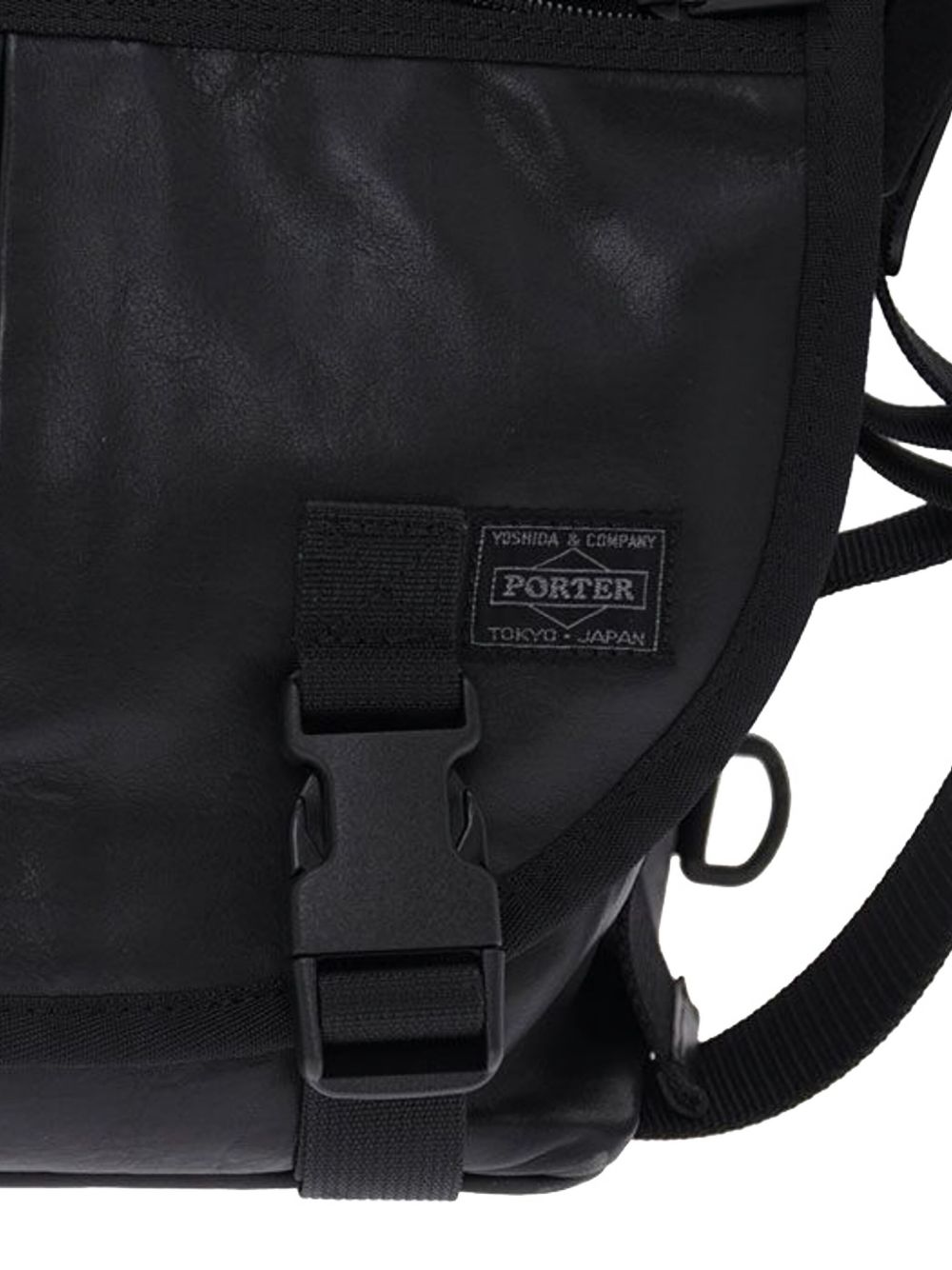 logo-patch messenger bag