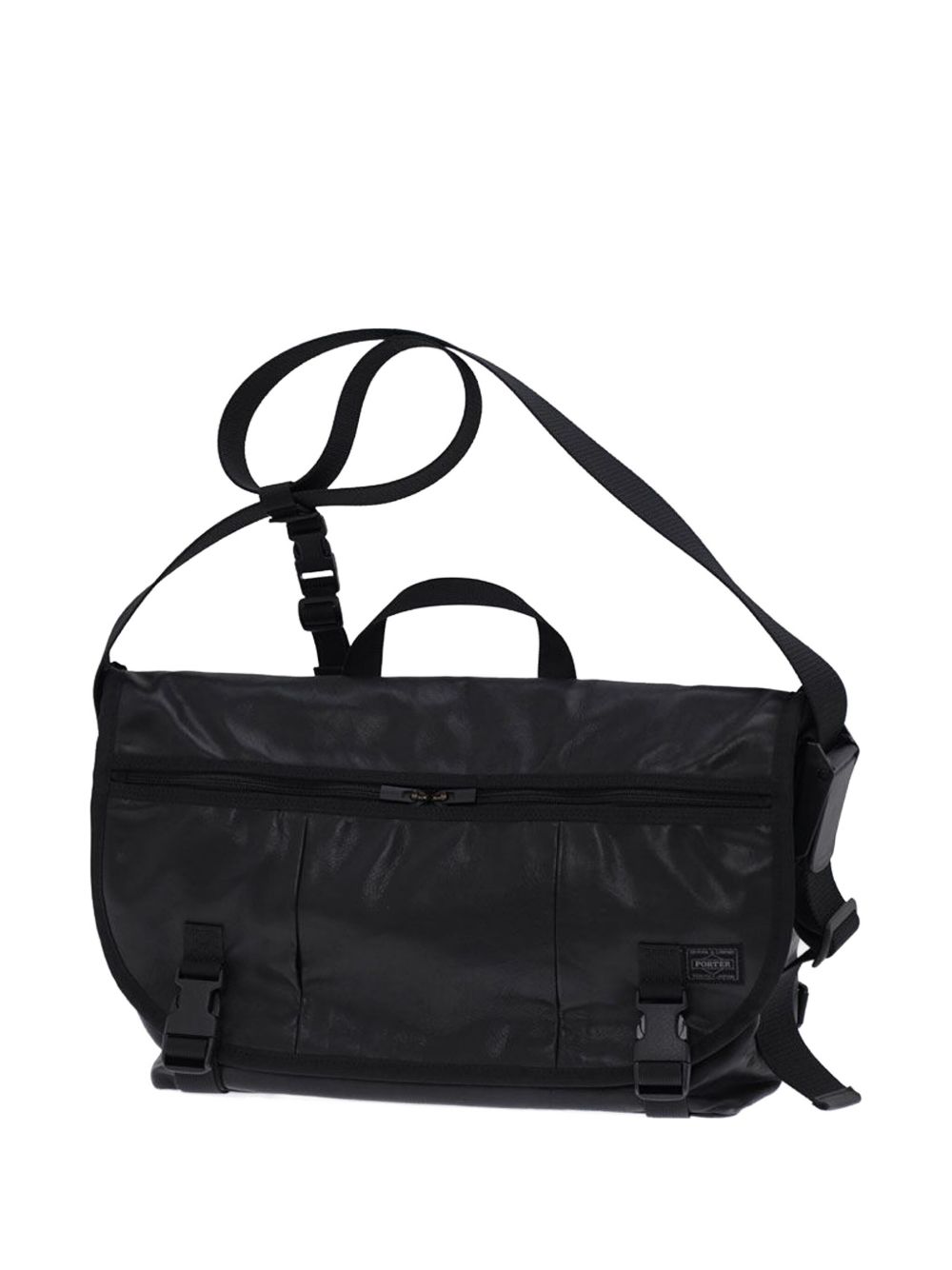 logo-patch messenger bag
