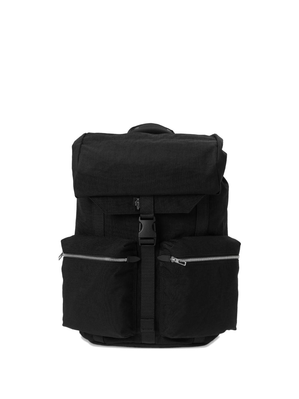 roll-top flap backpack