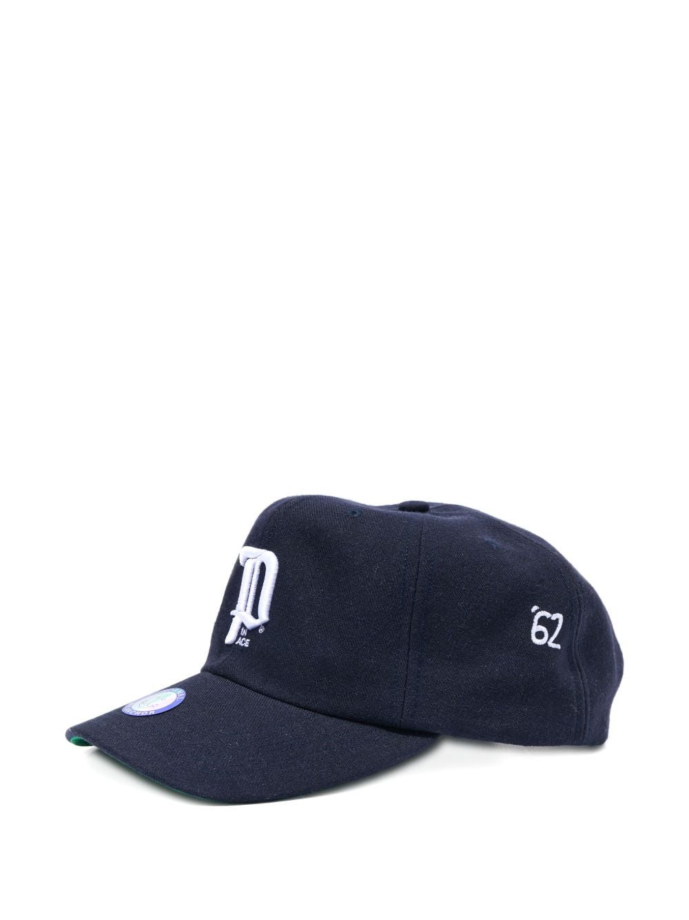 logo-embroidered baseball cap