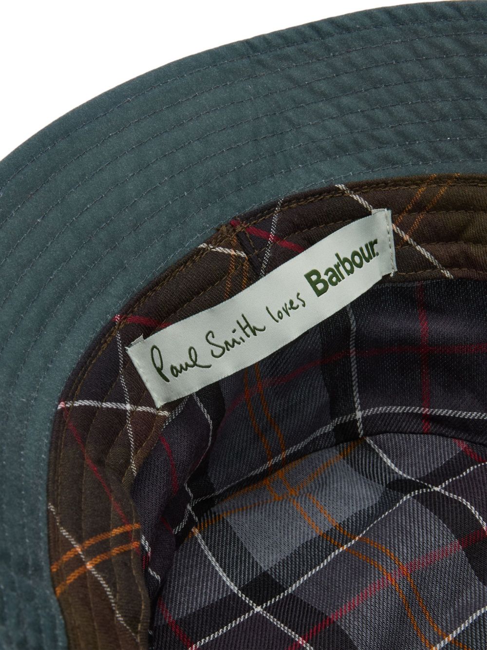 panelled appliqué-detail bucket hat