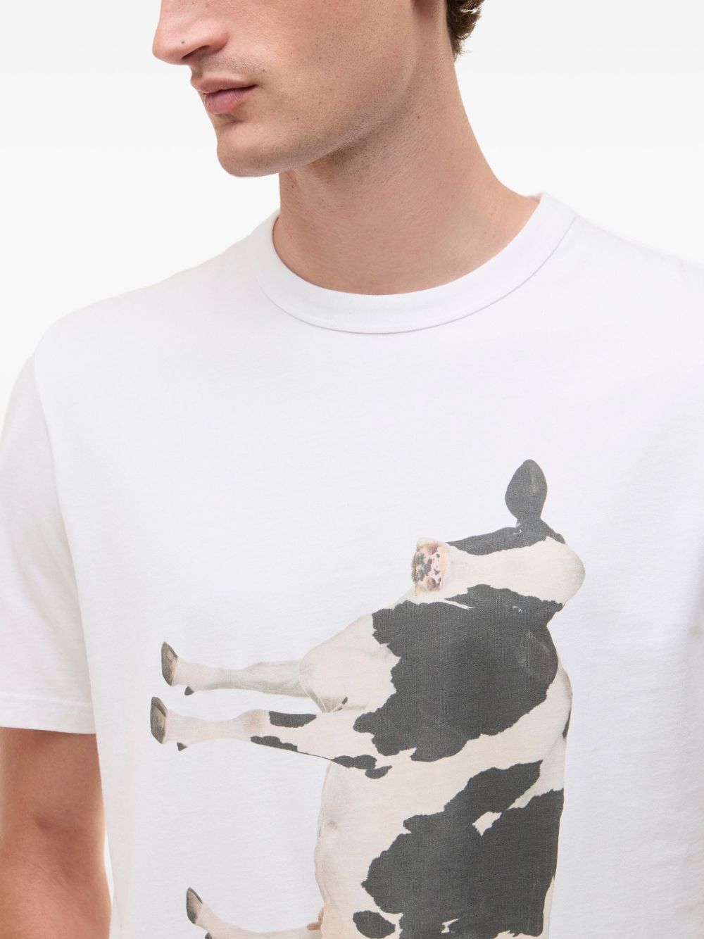 graphic-print crew-neck t-shirt