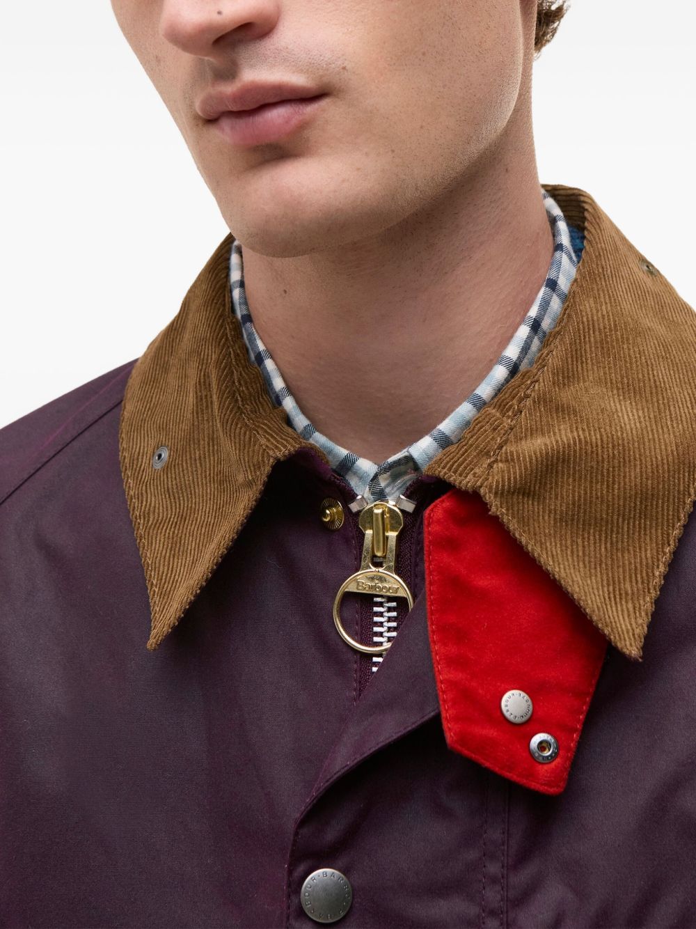 corduroy-collar jacket