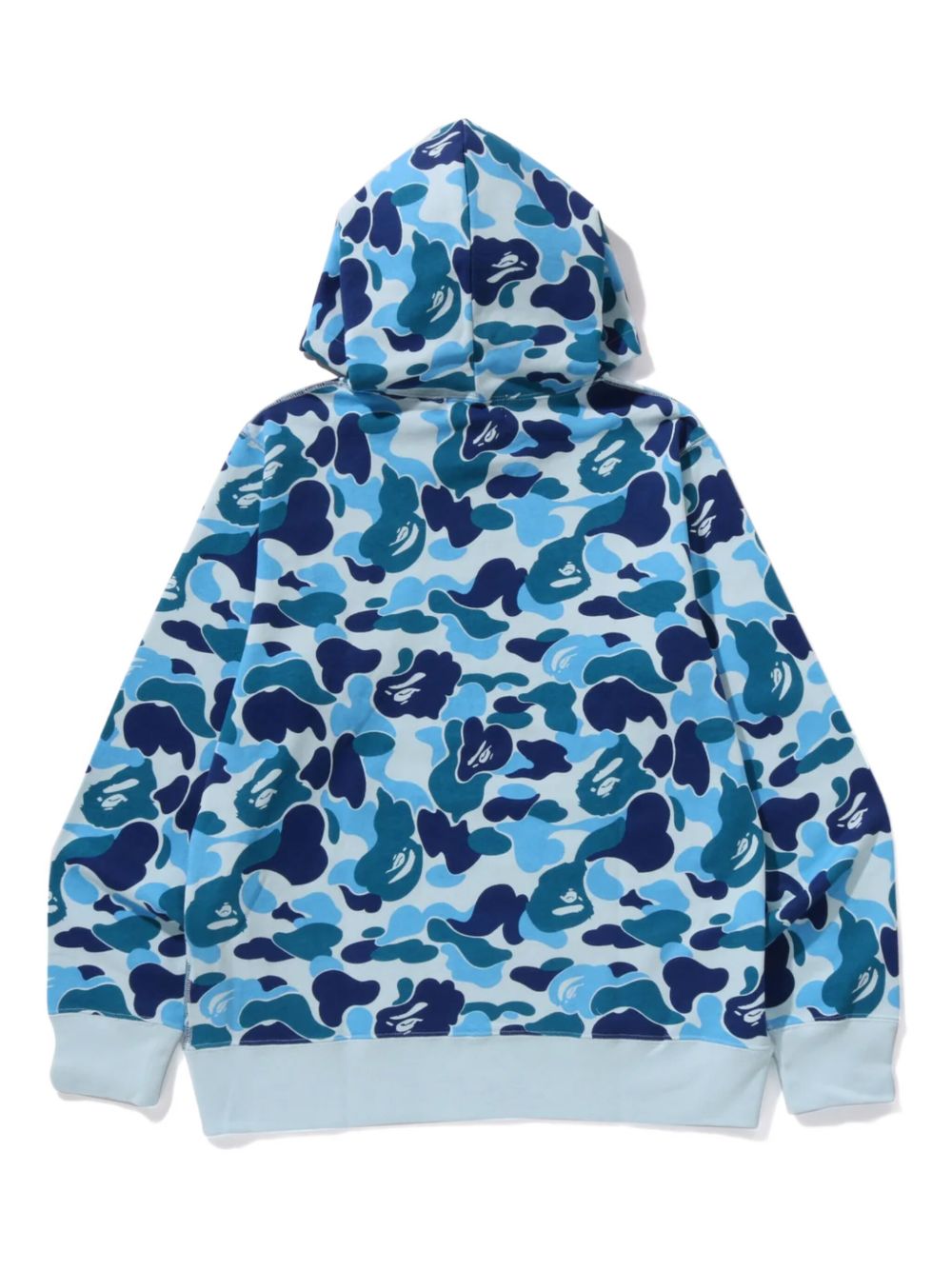 camouflage-print hoodie