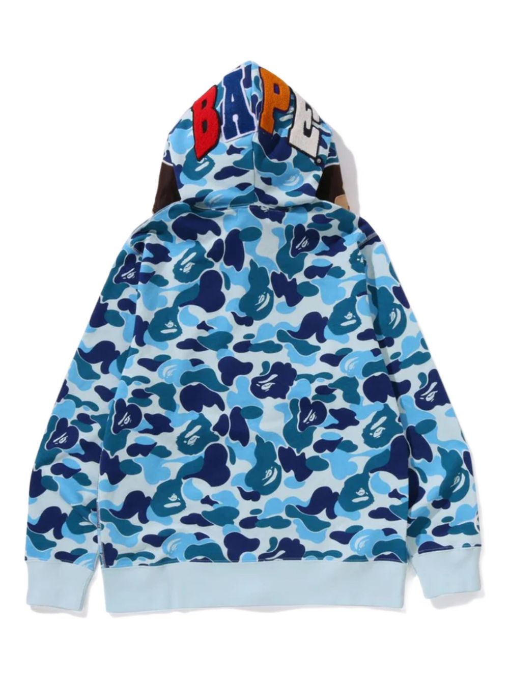 camouflage-print hoodie