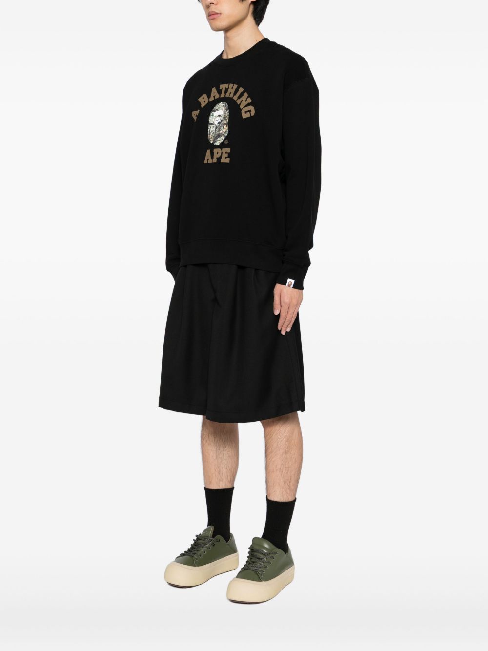 logo-printed sweatshirt