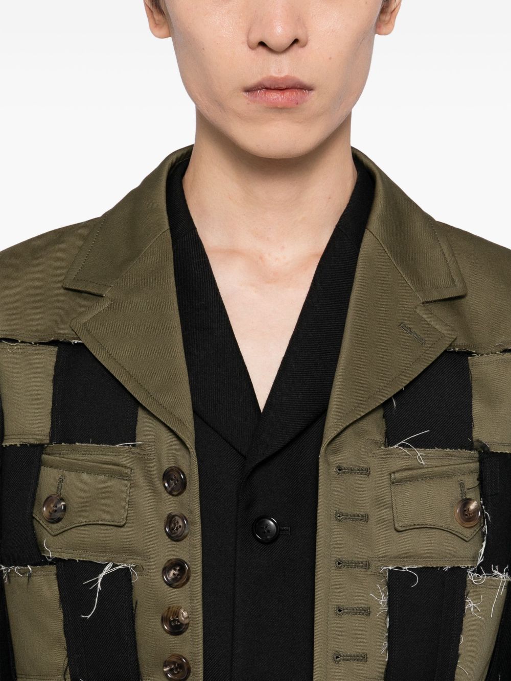 patchwork blazer