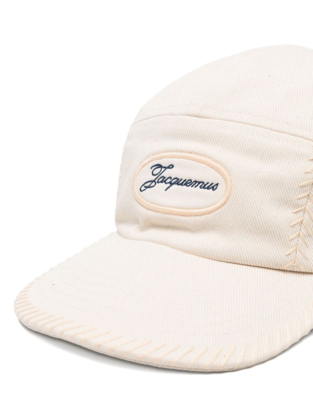 logo-embroidered cap