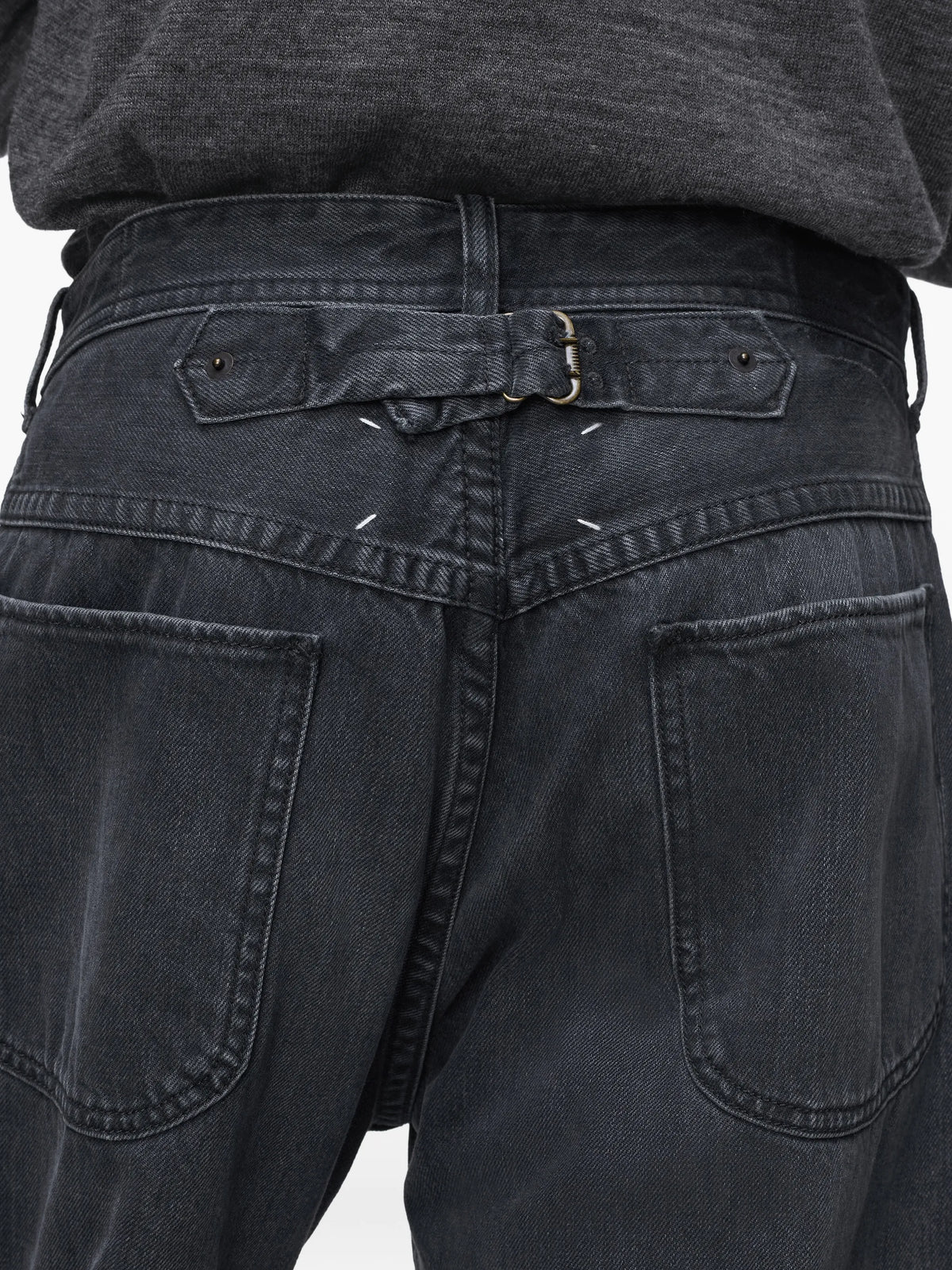 Frayed Cropped Trousers