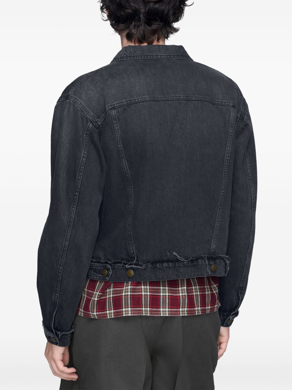 buttoned jacket