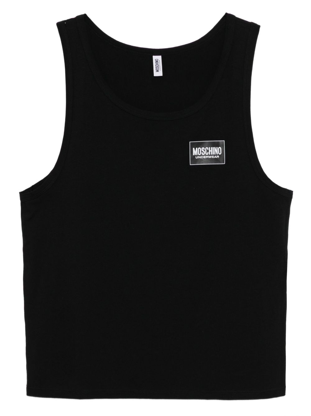 logo-print vest (set of two)