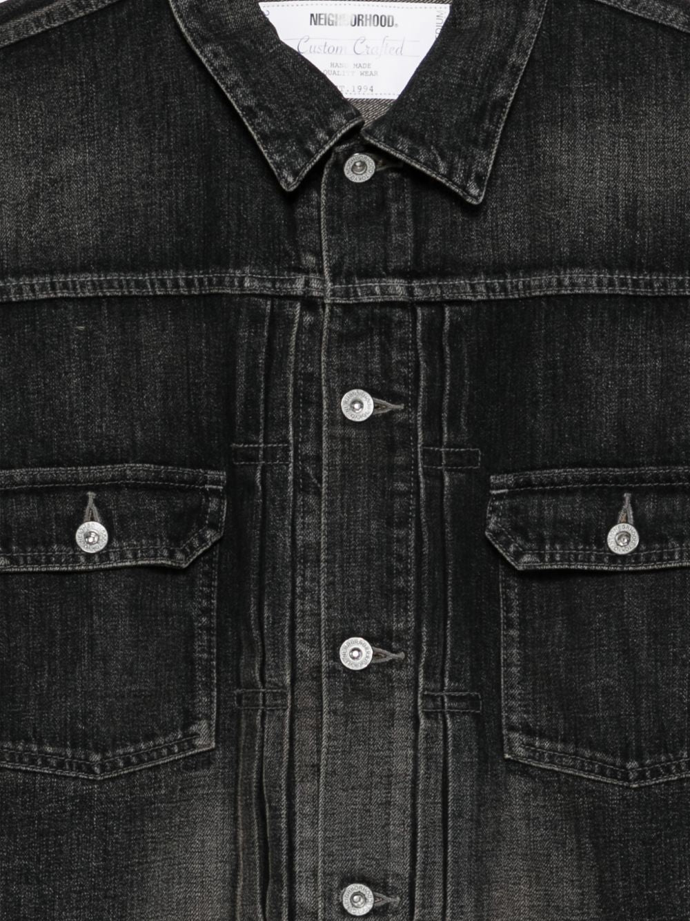 washed denim jacket