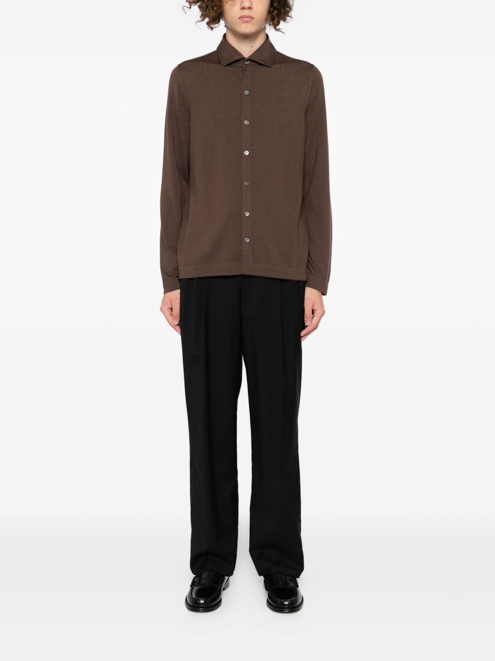 buttoned shirt
