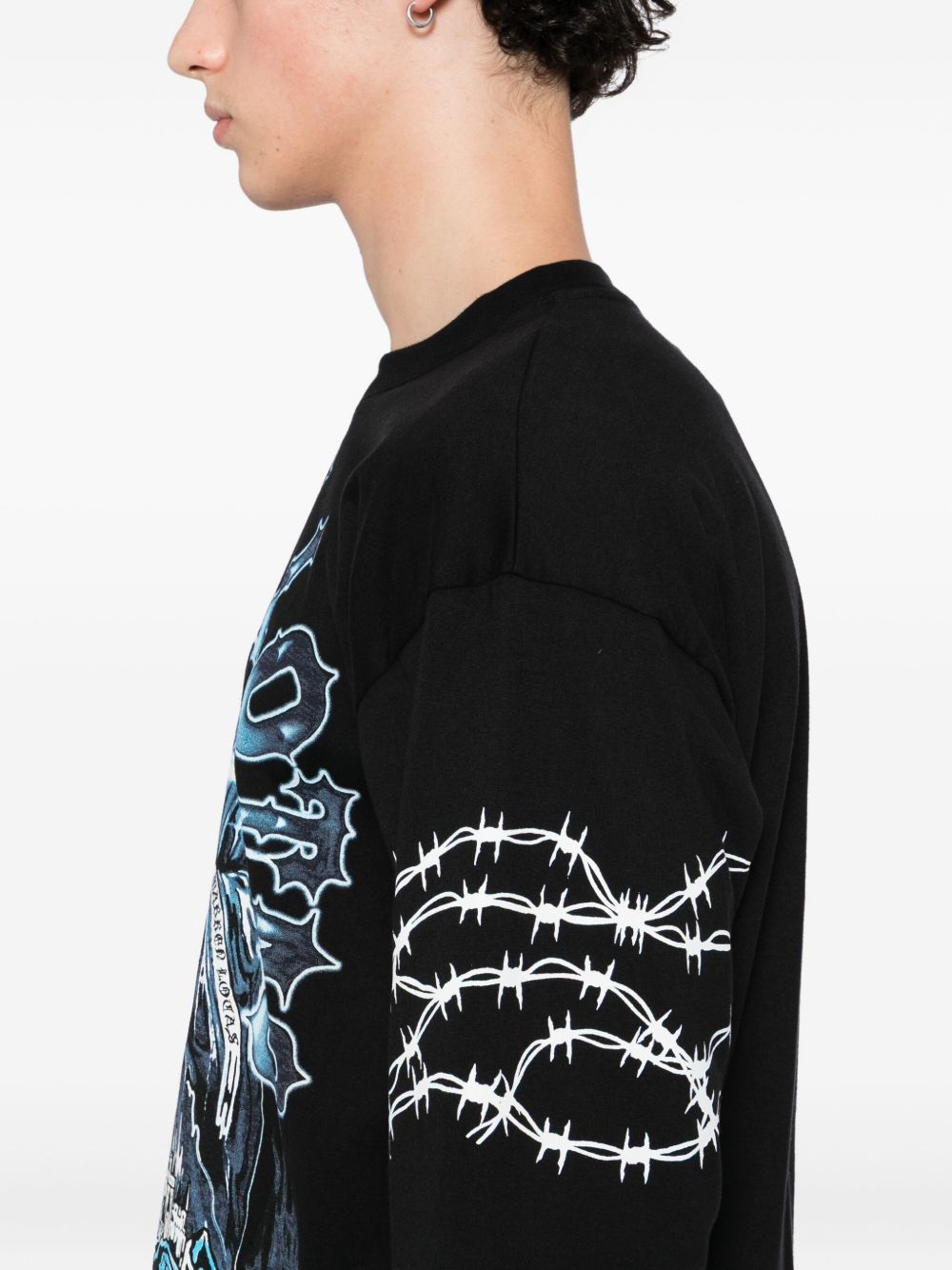 graphic-print T-shirt