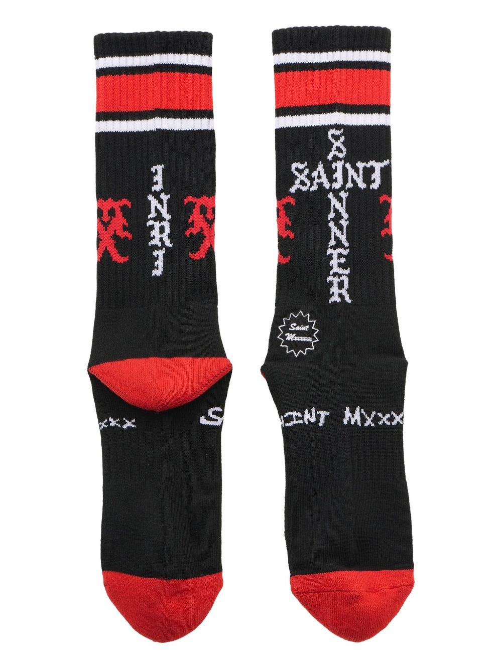 striped socks