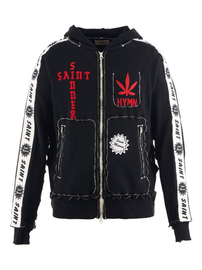 X A Love Movement Appliqué Hoodie