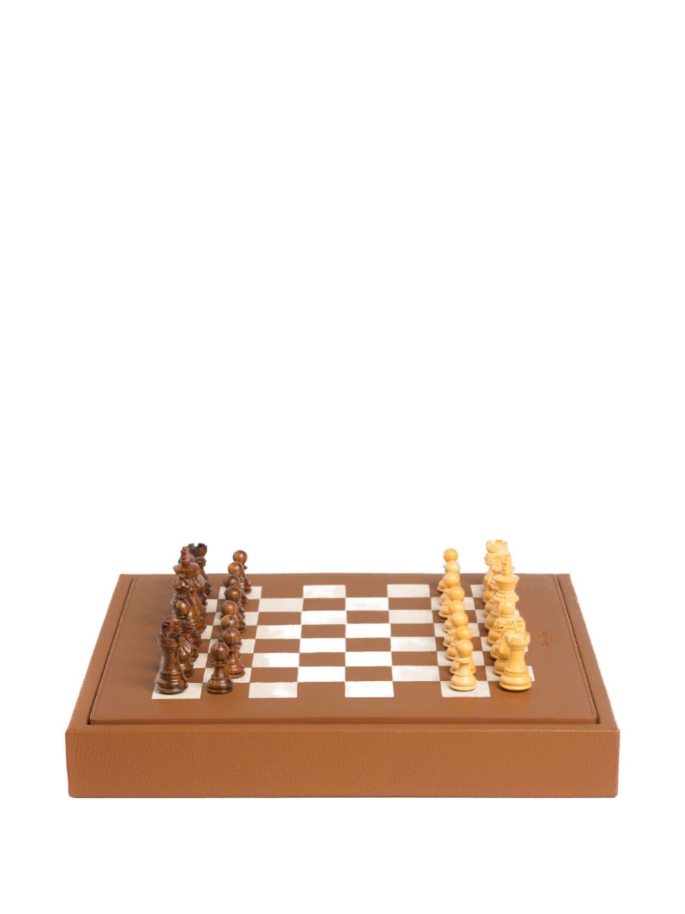 leather chess set