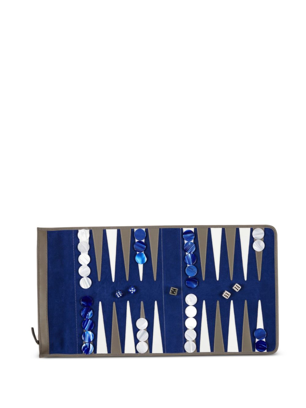 leather travel backgammon (51cm x 28cm)
